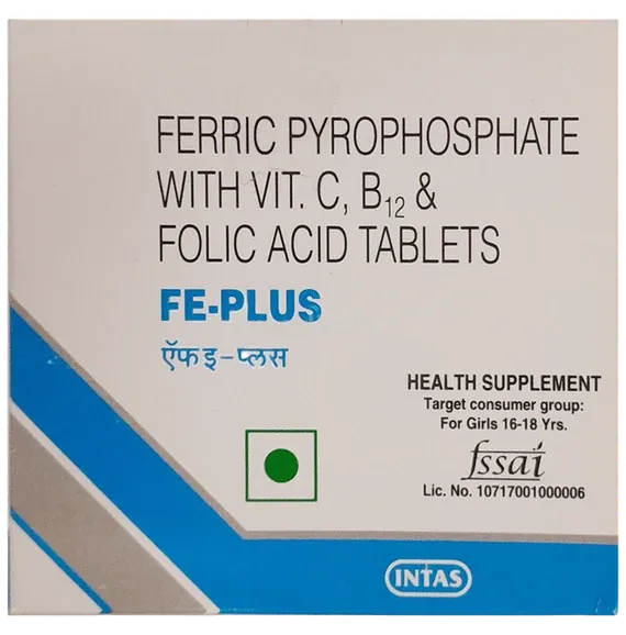 fe plus tablet 15's